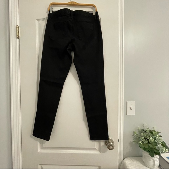 Mossimo Skinny Premium Denim Black Denim Jeans 6 Women's Size - Picture 3 of 11